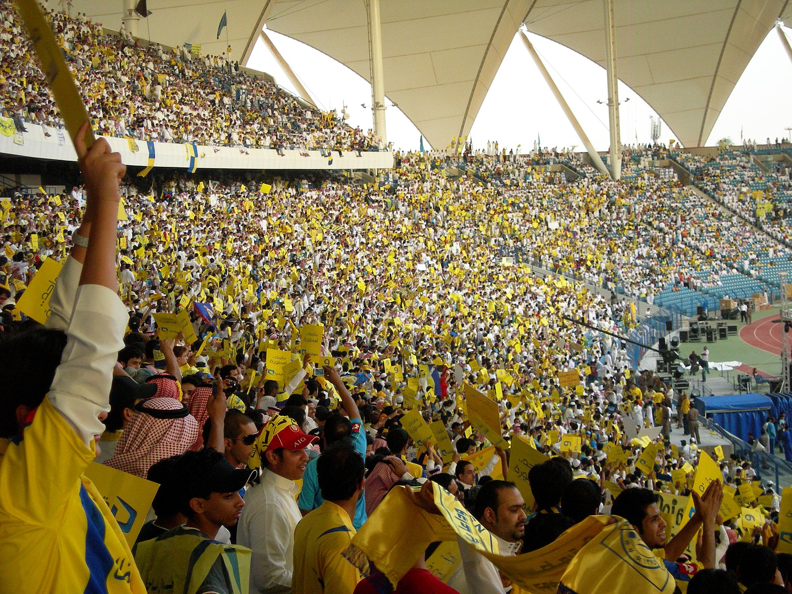 King Fahd International Stadium, Riyadh (via Wikimedia Commons)